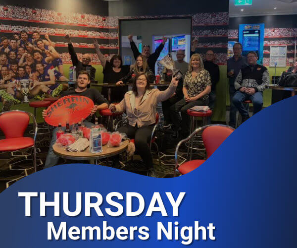 Great deals for Members every Thursday Night at Hoppers Club