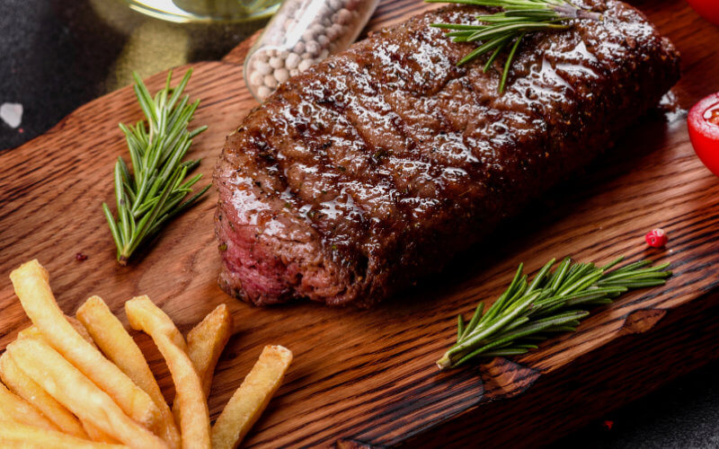 View our Wednesday Steak & Ribs Menu