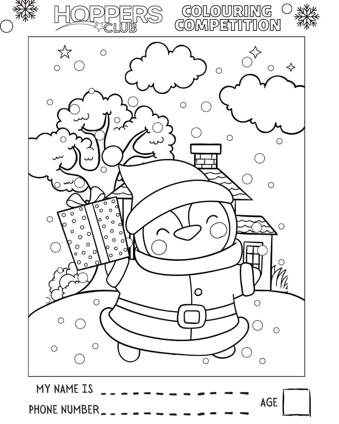 Download or come in to get your colouring page!